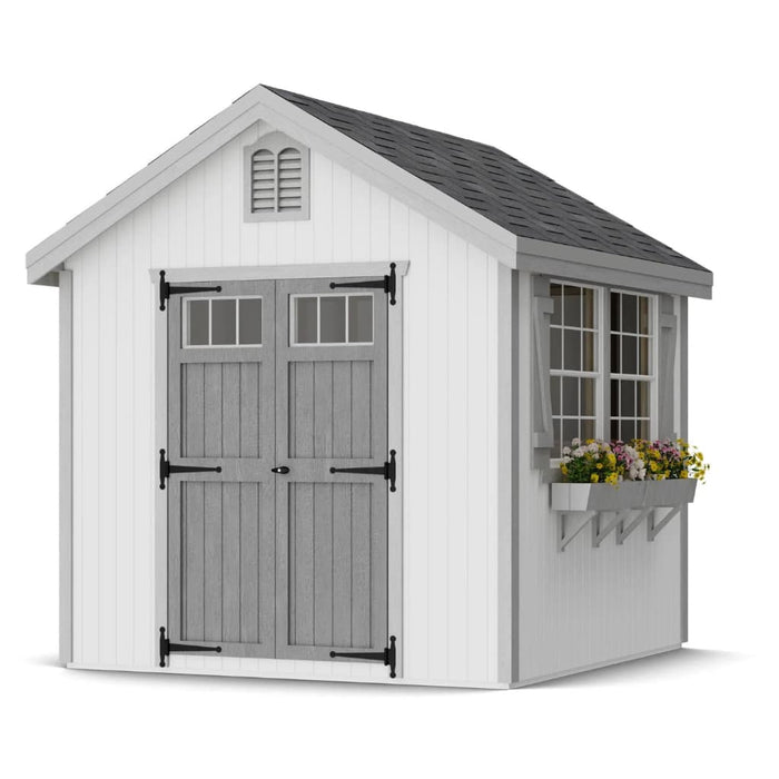 Little Cottage Co. Colonial Pinehurst Shed - 8x8 Colonial Williamsburg Shed