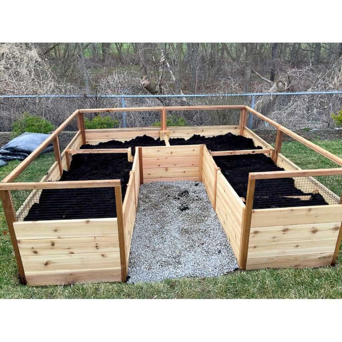 Outdoor Living Today - 8x8 Raised Garden Bed - Without Door