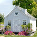 Little Cottage Company - The Gingerbread Cottage Playhouse Kit - White