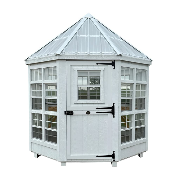 Little Cottage Company - 8x8 Octagon Greenhouse Kit - Isolated