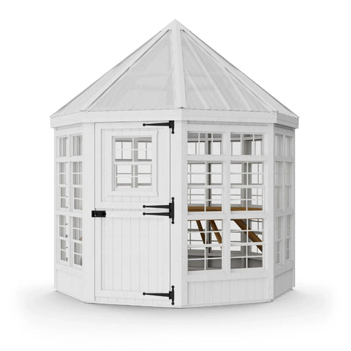 Little Cottage Company - 8x8 Octagon Greenhouse Kit - View