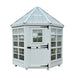 little cottage company 8x8 octagon greenhouse isolated