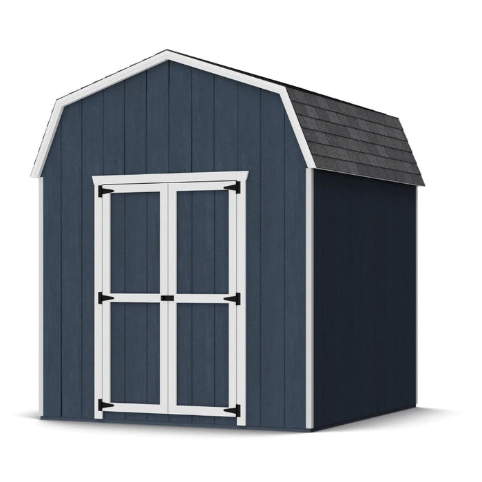 Little Cottage Co. Classic Workshop Shed Kit - 10x14 Value Gambrel Barn 6 Sidewalls - Main