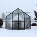 Grandio - Ascent 8x8 Greenhouse kit - Front in Snow