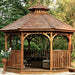 Outdoor Living Today - 12′ Bayside Panelized Octagon Gazebo - Front