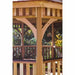 Outdoor Living Today - 12′ Bayside Gazebo with Screen Kit - Corner