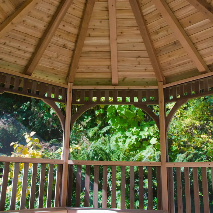 Outdoor Living Today 12 Bayside Gazebo with Screen Kit