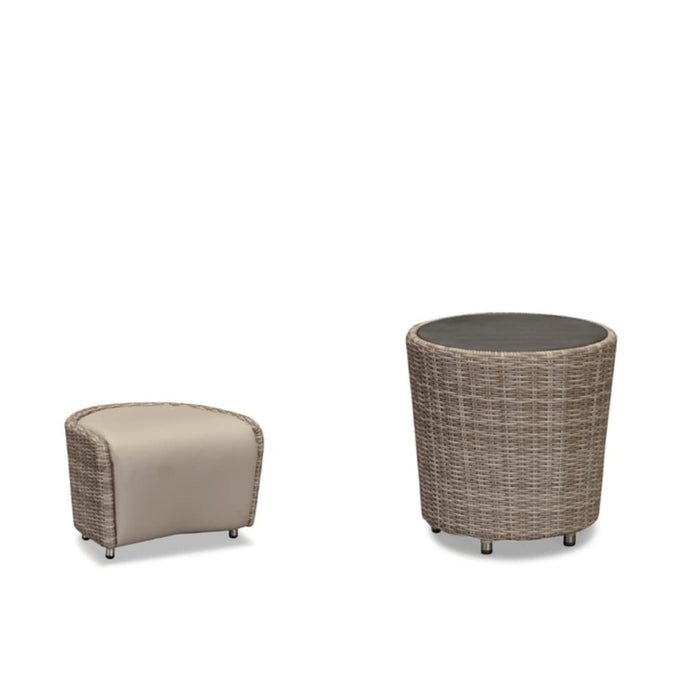 Bon Pergola Orchard Collection Fire Pit Patio Set - Furniture Table