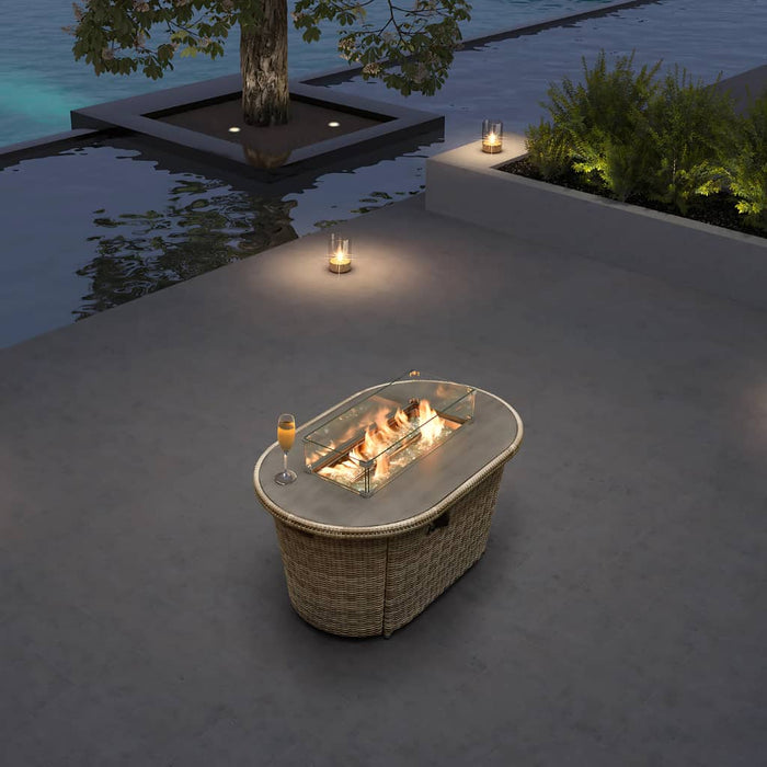 Bon Pergola Orchard Collection Fire Pit - Top View