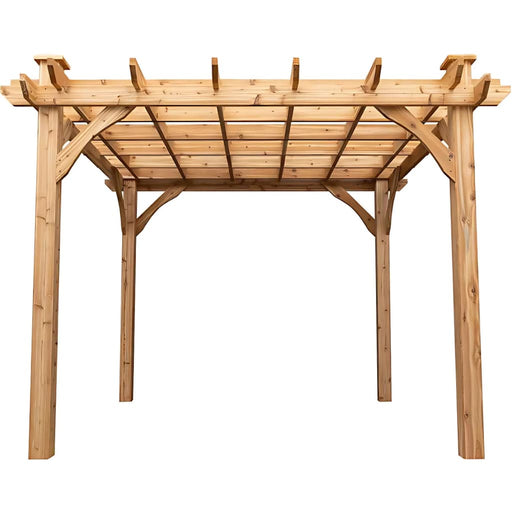 Cedarshed - Kalamalka 10x10 Pergola Kit - Front