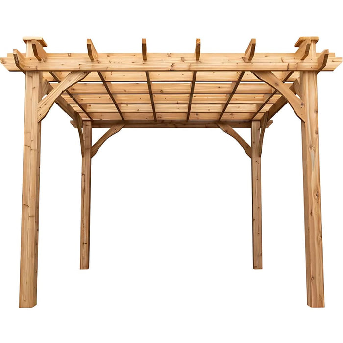 Cedarshed - Kalamalka 10x10 Pergola Kit - Front