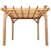 Cedarshed - Kalamalka 10x10 Pergola Kit - Front
