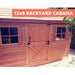 Cedarshed - 12x8 Cabana DIY Pool House