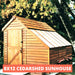 Cedarshed - 8x12 Sunhouse Cedar Greenhouse - Front