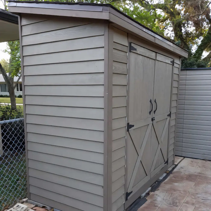 Cedarshed - Lean To Bayside Storage Shed - Painted