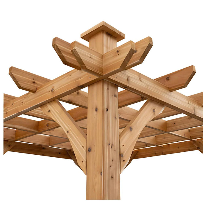 Cedarshed - 8x8 Cedar Pergola Kit - Post