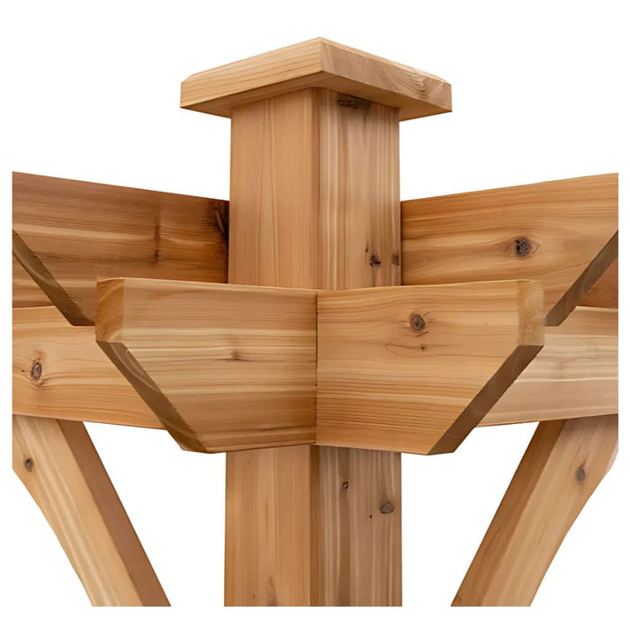 Cedarshed - 8x8 Cedar Pergola Kit - Rafter