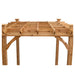 Cedarshed - 8x8- Mabel Pergola Shed Kit - Top View