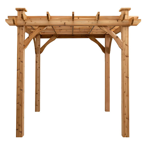 Cedarshed - 8x8 Mabel Pergola Shed - Front