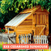 Cedarshed - 8x8 Sunhouse Cedar Greenhouse Kit