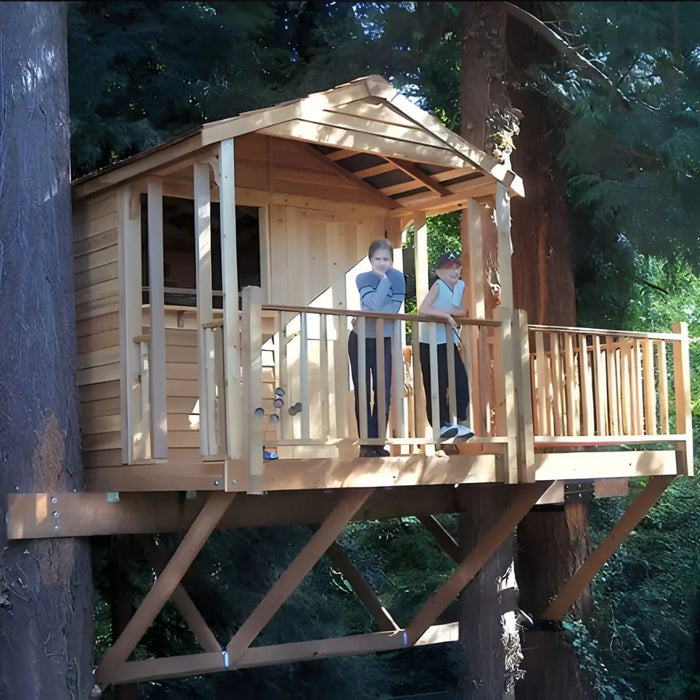 Cedarshed Backyard Kids Clubhouse