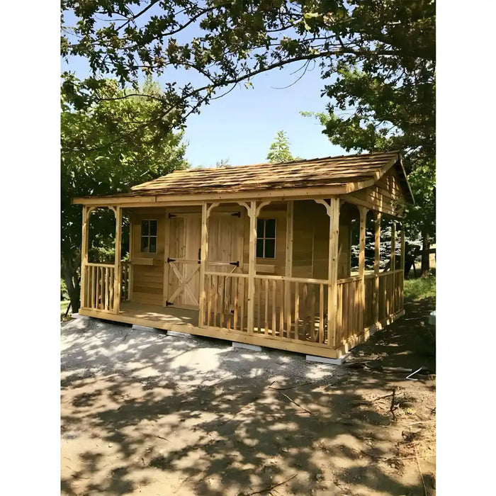 Cedarshed - Farmhouse Shed Kit - Unstained