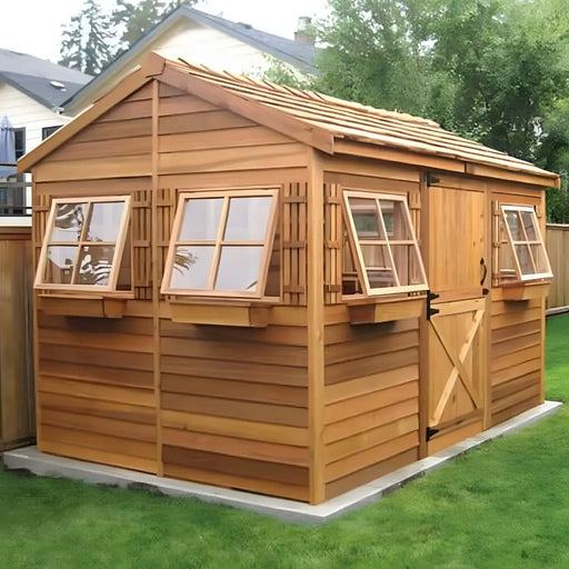 Cedarshed - Gable Style Beach House Shed