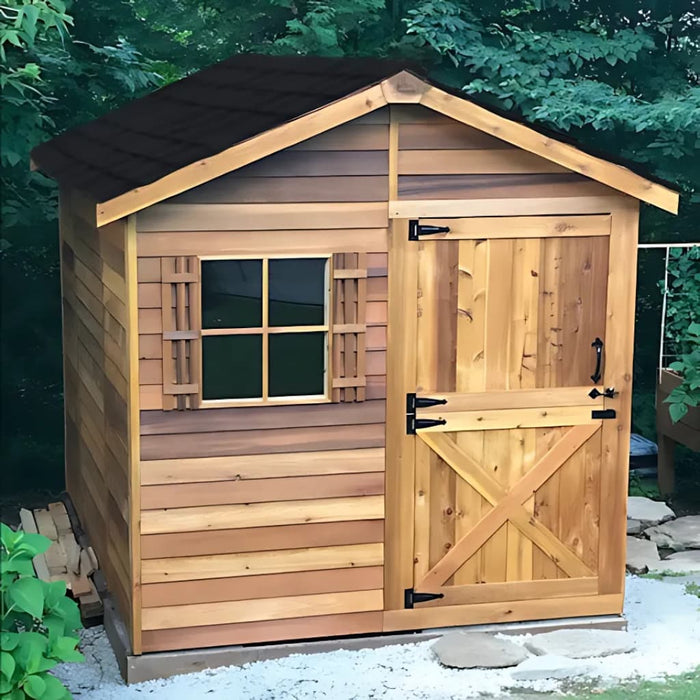 Cedarshed - Gardener Storage Shed-Kit Sample