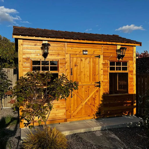 Cedarshed - Haida Cabin & Storage Shed Kit - Front