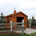 Cedarshed - Rancher Large Shed Kit and Storage Solution - with Weathervane