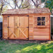 Cedarshed - Lean To Bayside Shed -  Double Doors