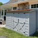 Cedarshed - Lean To Bayside Storage Shed - Stained