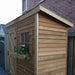 Cedarshed - Lean To Bayside Shed - Side View