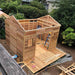 Cedarshed Ranchhouse Prefab Cottage Kit - Under Construction