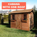 Cedarshed - Small Swimming Pool House -  with OSB Roof