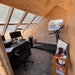 Cedarshed - Sunhouse Cedar Greenhouse - Customize as Mini Office