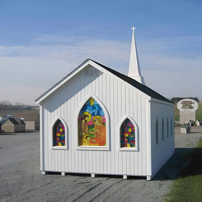 Little Cottage Company - Little Cottage Chapel Playhouse Kit - Windows