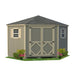 Little Cottage Company - Classic Five-Corner 10x10 Shed Kit - Isolated