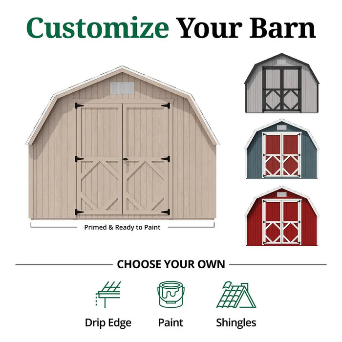 Little Cottage Co. Classic 4' Gambrel Barn Shed Kit