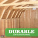 Little Cottage Company - Classic 4' Gambrel Barn Shed - Durable Wood Framing