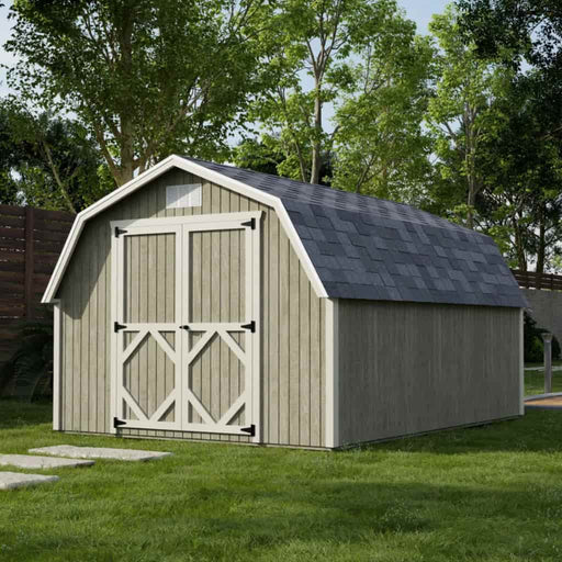 Little Cottage Co. - Classic Gambrel Barn She Kit Sidewall - Front
