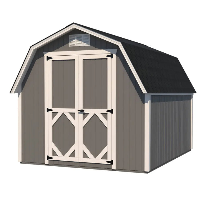 Little Cottage Company - Classic 4' Gambrel Barn Shed - Isolated