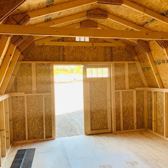 Little Cottage Company - Classic 4' Gambrel Barn Shed - Doors