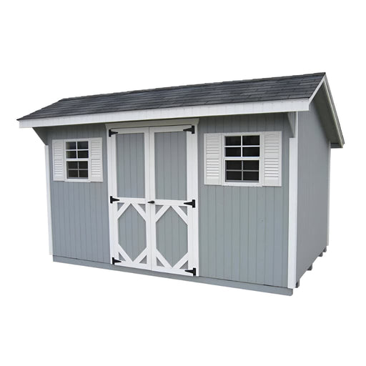 Little Cottage Company - Classic Saltbox Shed Kit - Isolated