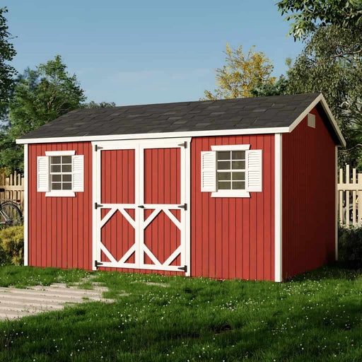 Little Cottage Company - Classic Workshop Storage Shed Kit - View