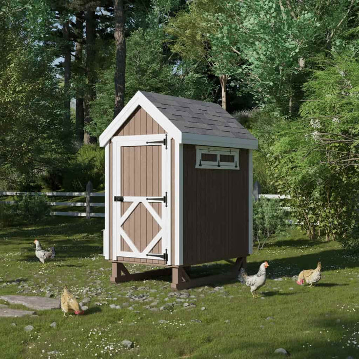 Little Cottage Company - Colonial Barn Chicken Coop - Front