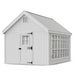 Little Cottage Co. 10x14 Colonial Gable Greenhouse exterior view