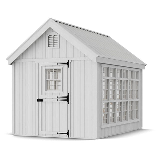 Little Cottage Co. 8x12 Colonial Gable Greenhouse exterior view