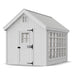 Little Cottage Co. 8x12 Colonial Gable Greenhouse exterior view