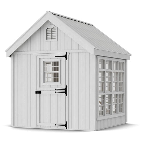 Little Cottage Co. 8x8 Colonial Gable Greenhouse exterior view